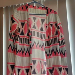 Women's Southwest Print Cardigan